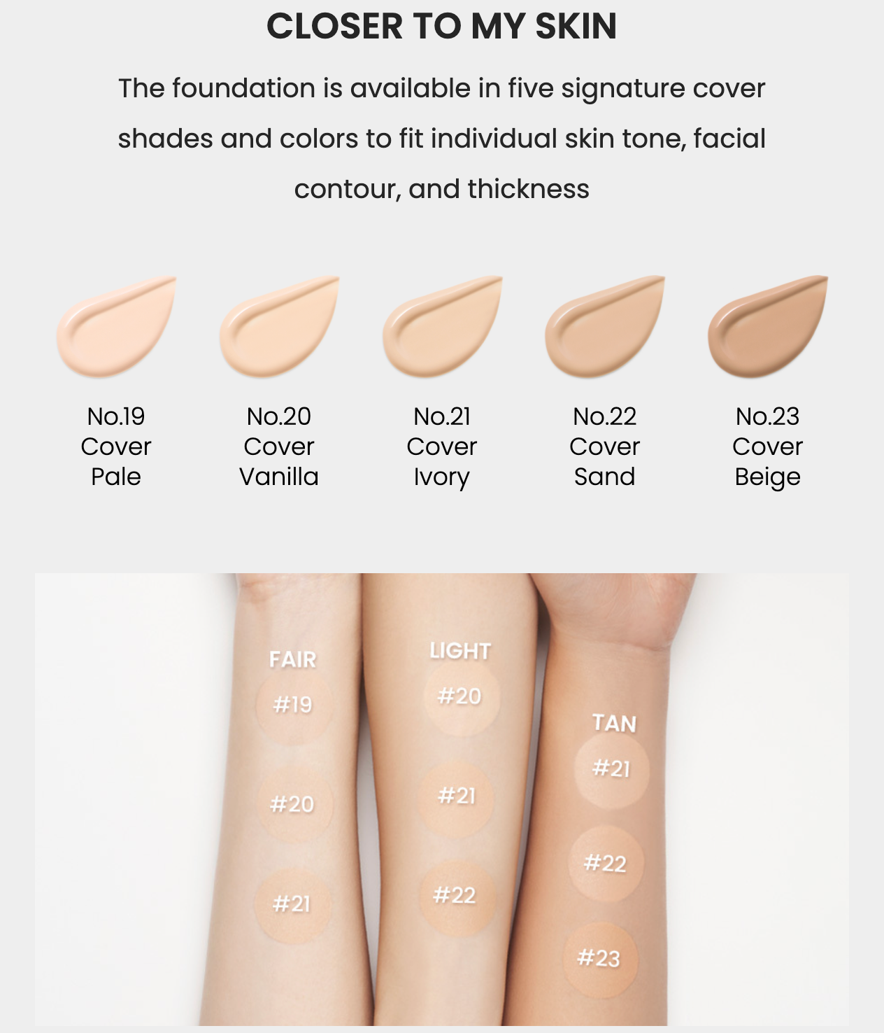 JAVIN DE SEOUL Wink Foundation Pact SPF 50+ PA+++ REFILL (5 Shades