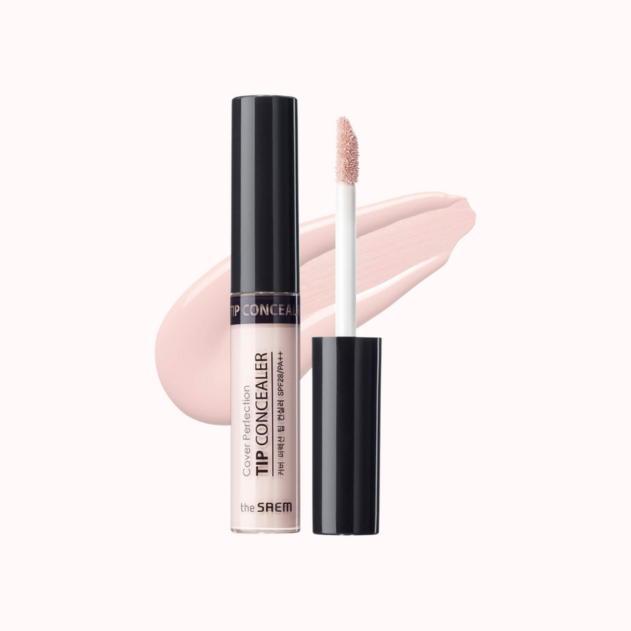 THE SAEM Cover Perfection Tip Concealer SPF 28 PA++ 10 Shades (6.8g) - CHERIPAI