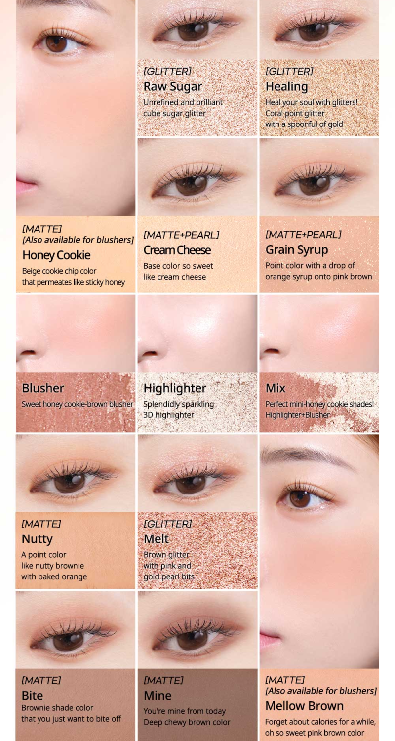 PERIPERA All Take Mood Like Palette #03 Honey Brown - CHERIPAI