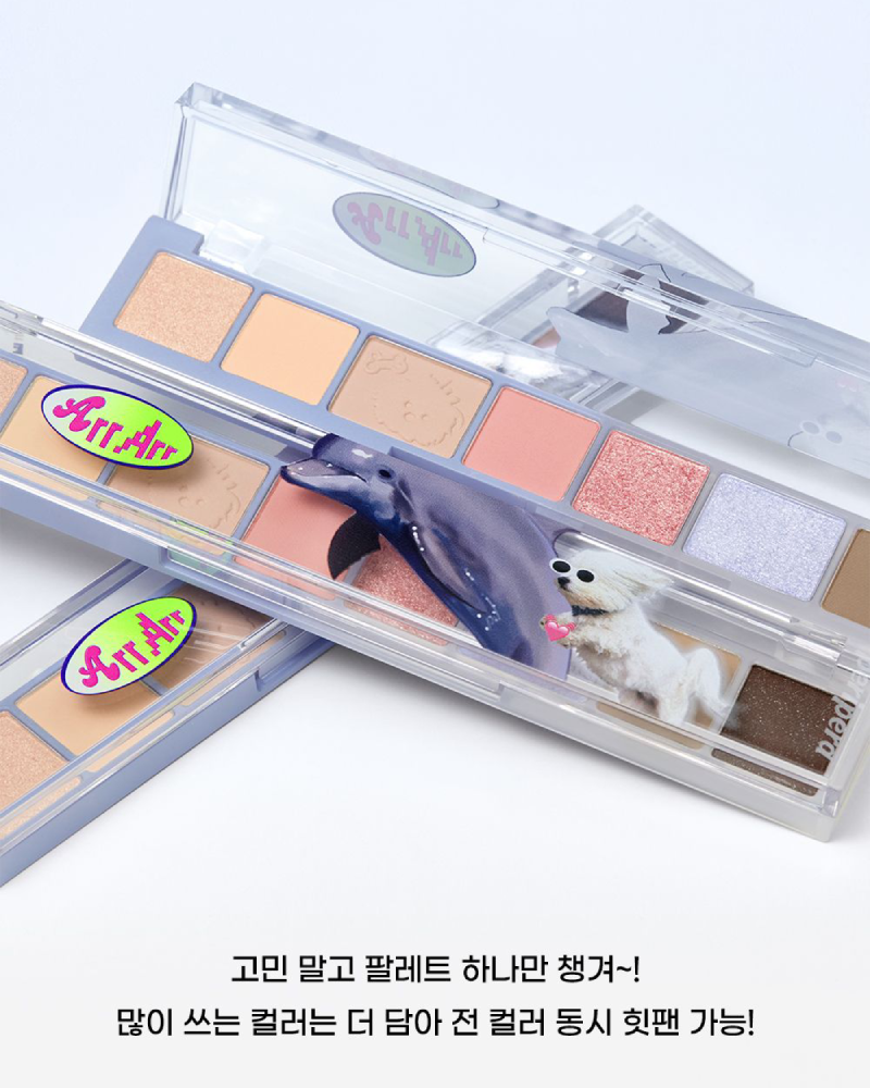 PERIPERA x Maltese Archive All Take Mood Palette #16 Bravo, Pink Puppy - CHERIPAI