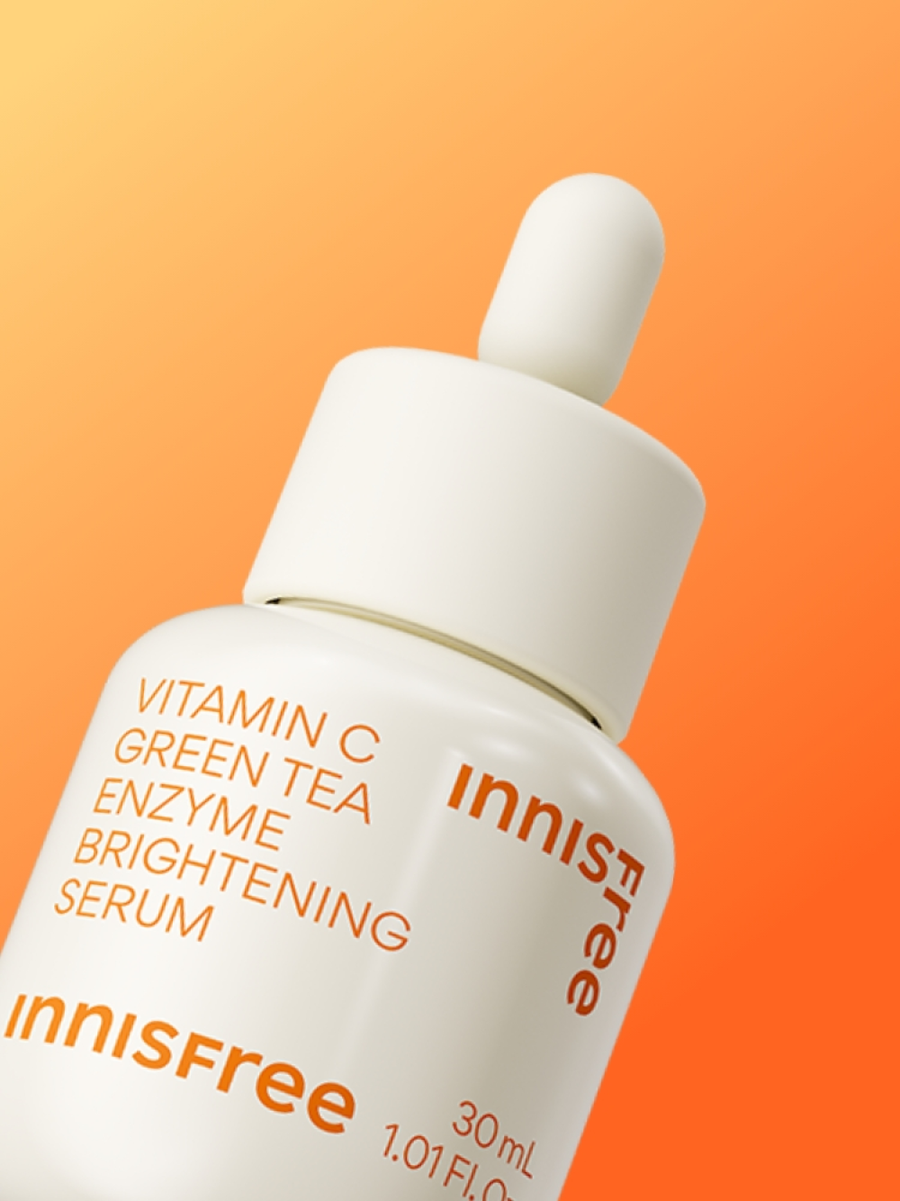 INNISFREE Vitamin C Green Tea Enzyme Brightening Serum (30ml) - CHERIPAI