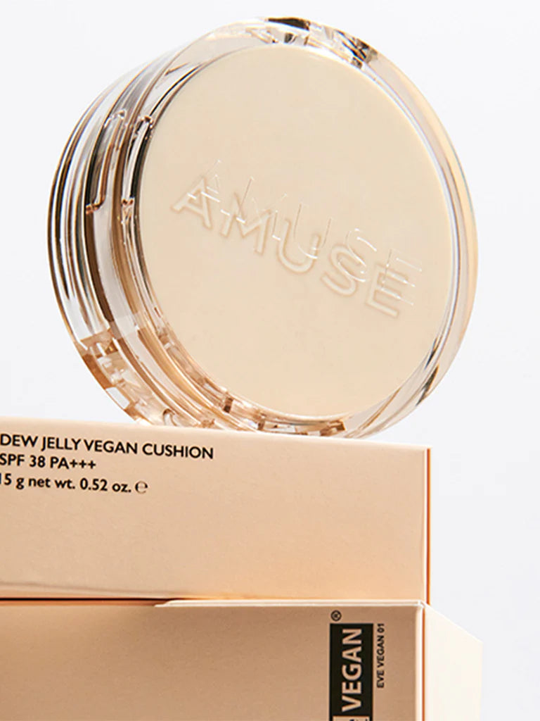 AMUSE Dew Jelly Vegan Cushion - 3 Shades (15g) - CHERIPAI