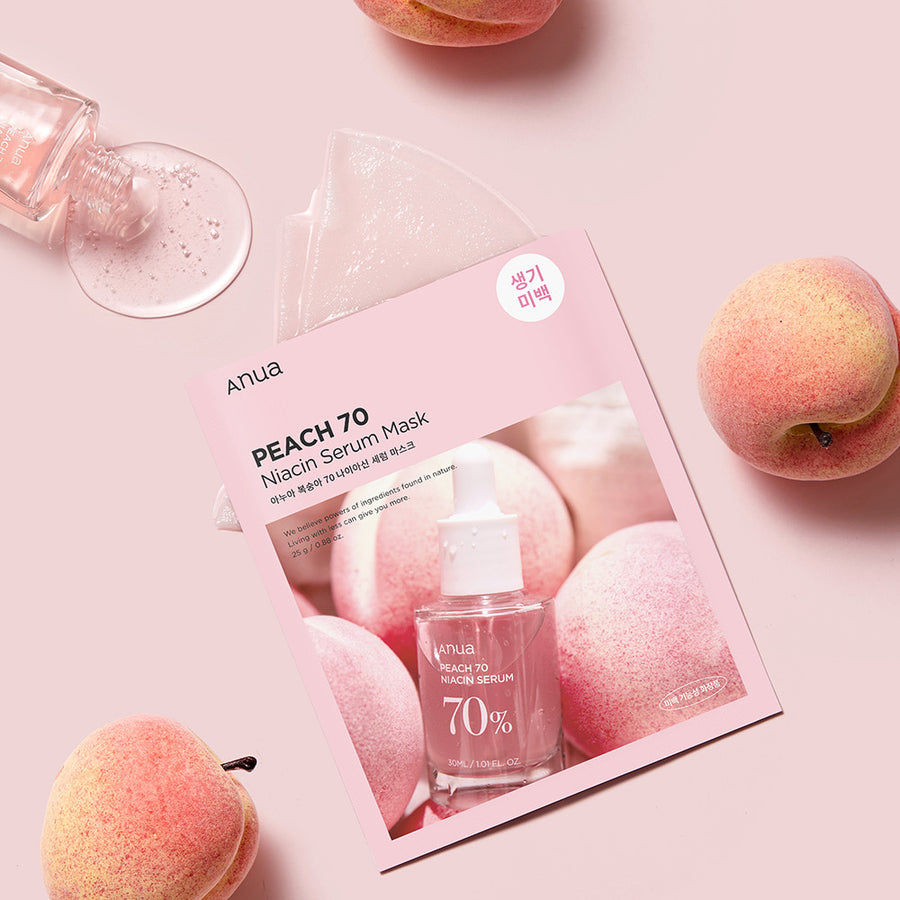 ANUA Peach 70 Niacin Serum Sheet Mask - CHERIPAI