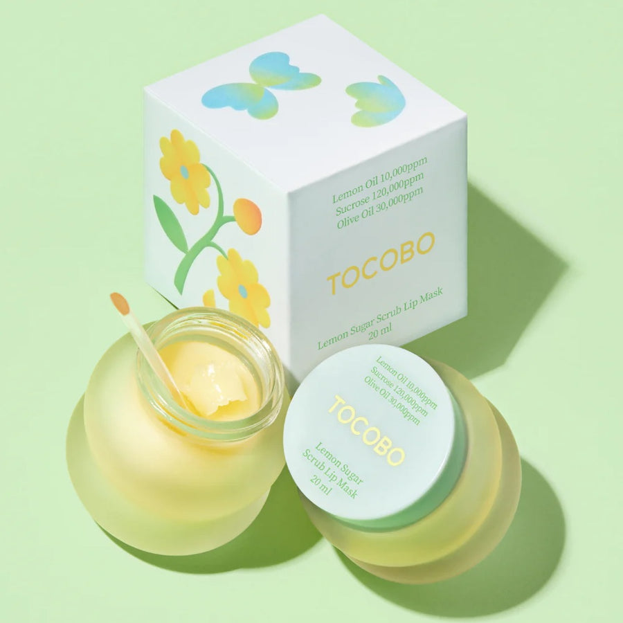 TOCOBO Lemon Sugar Scrub Lip Mask (20ml)