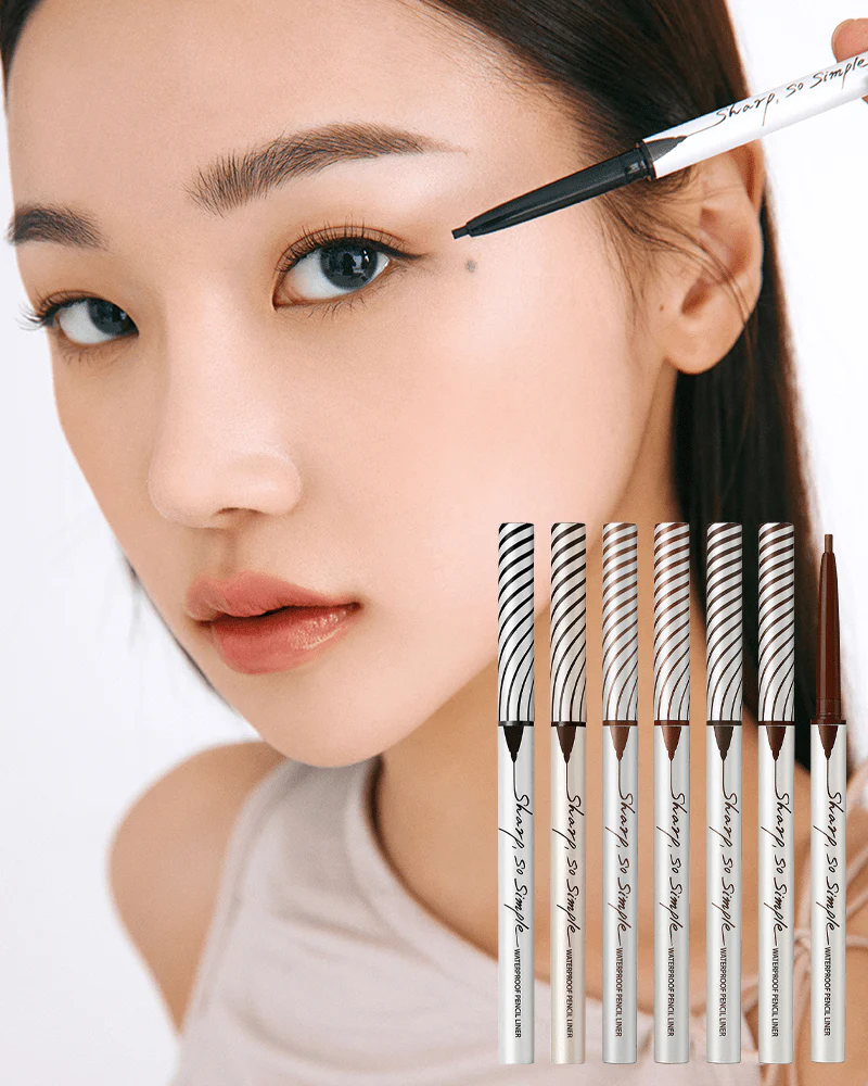 CLIO Sharp, So Simple Waterproof Pencil Liner - 5 Shades (0.14g) - CHERIPAI