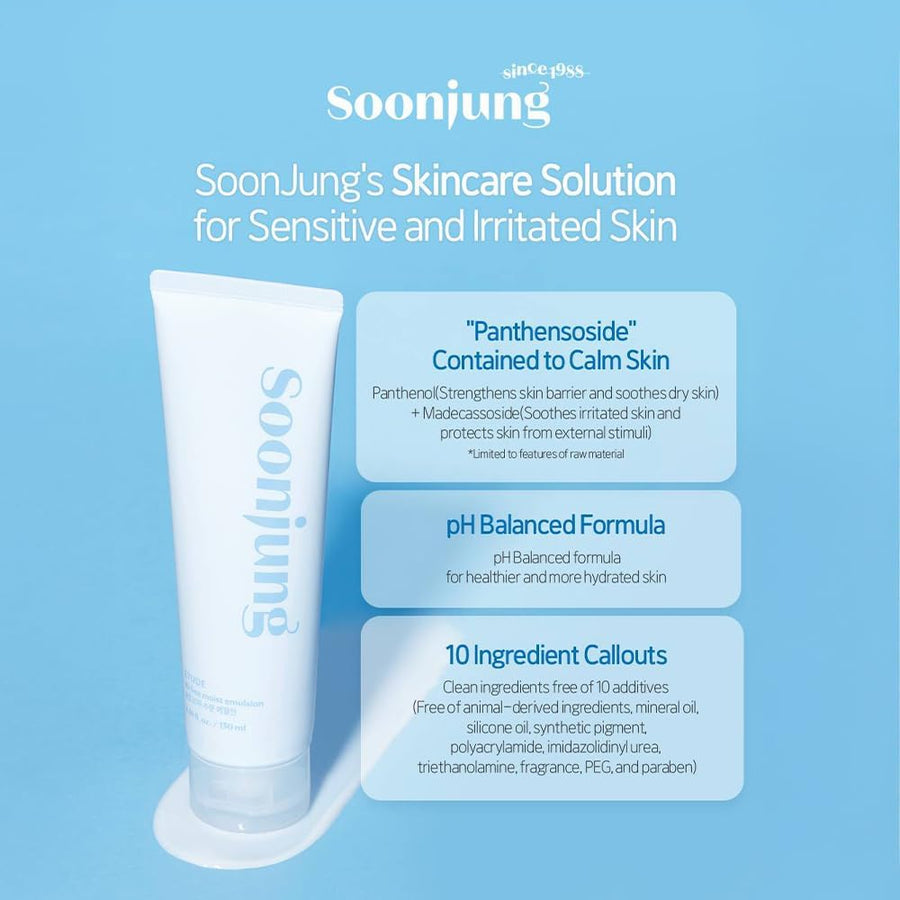 ETUDE SoonJung 10-Free Moist Emulsion (130ml)