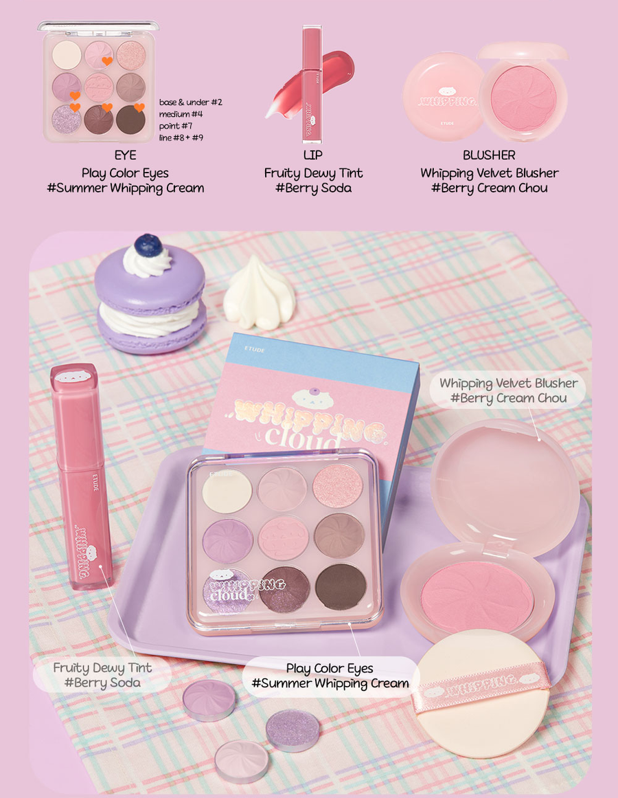 ETUDE Play Color Eyes Whipping Cloud Edition -2 Shades (11.75g)