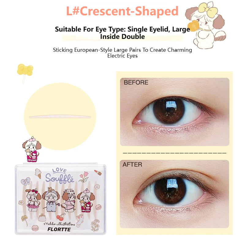FLORTTE Mikko Double Eyelid Tape - 2 Types