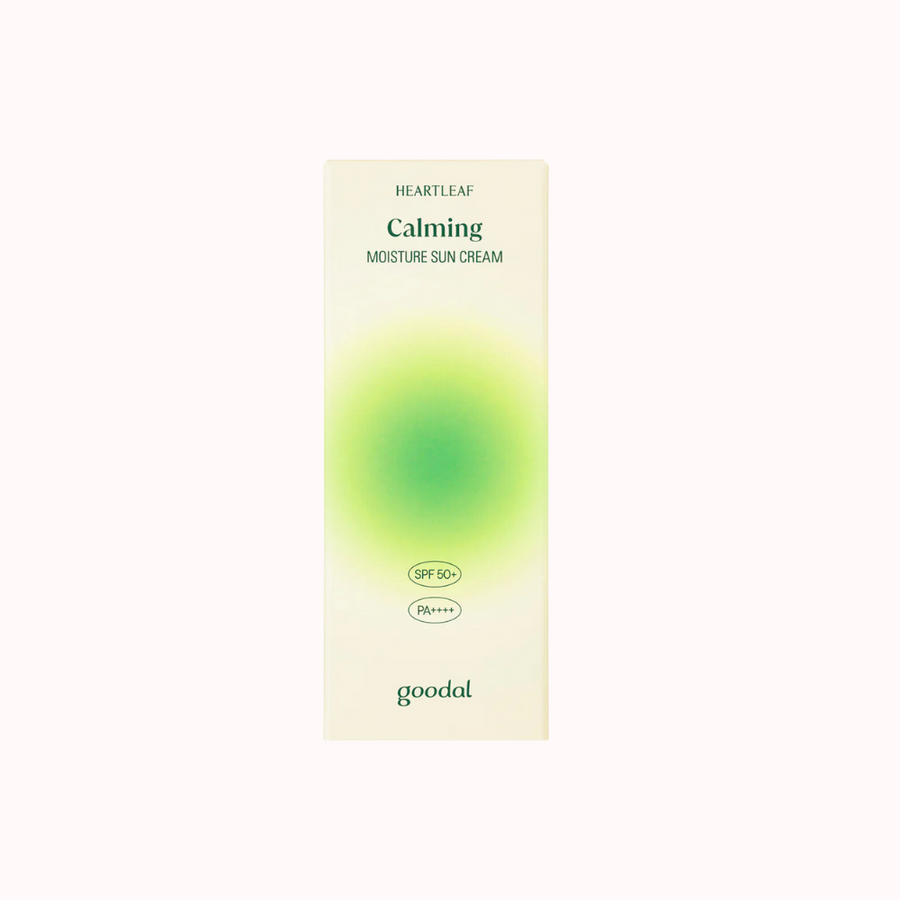 GOODAL Heartleaf Calming Moisture Sun Cream SPF 50+ PA++++ (50ml) - CHERIPAI