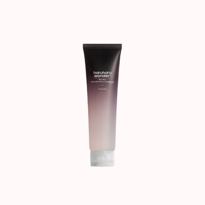 HARUHARU WONDER Black Rice Triple AHA Gentle Cleansing Gel (100ml)