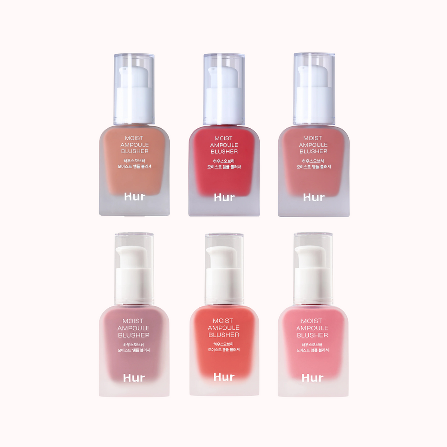 HOUSE OF HUR Moist Ampoule Blusher - 6 Shades (20ml)