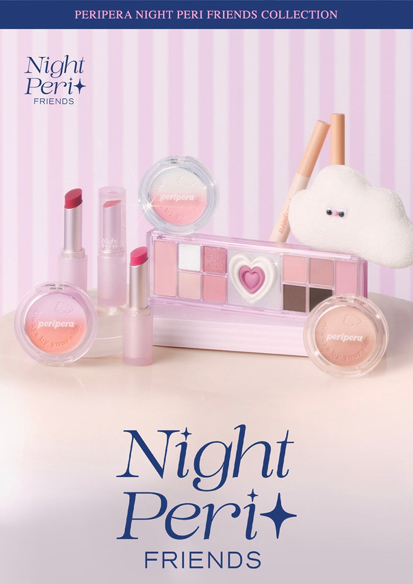 PERIPERA Pure Blushed Custom Cheek Night Peri Friends Edition -3 Shades (4.2g)