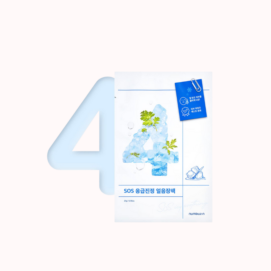 NUMBUZIN No.4 Icy Soothing Sheet Mask (27ml) - CHERIPAI