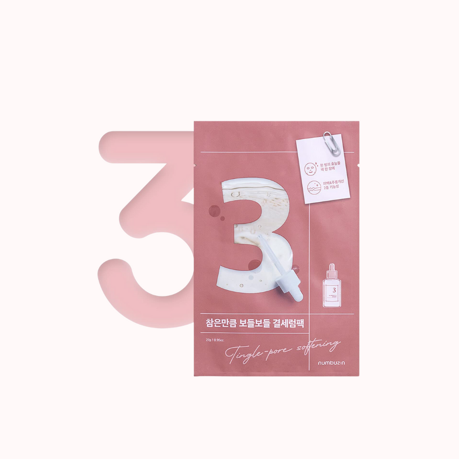 NUMBUZIN No.3 Tingle-Pore Soothing Sheet Mask (27ml) - CHERIPAI