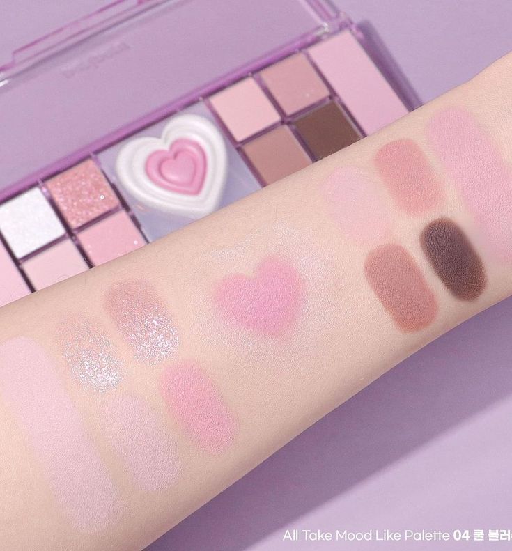 PERIPERA All Take Mood Like Palette Night Peri Friends Edition #04 Cool Blush