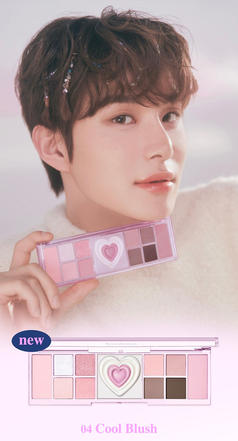 PERIPERA All Take Mood Like Palette Night Peri Friends Edition #04 Cool Blush