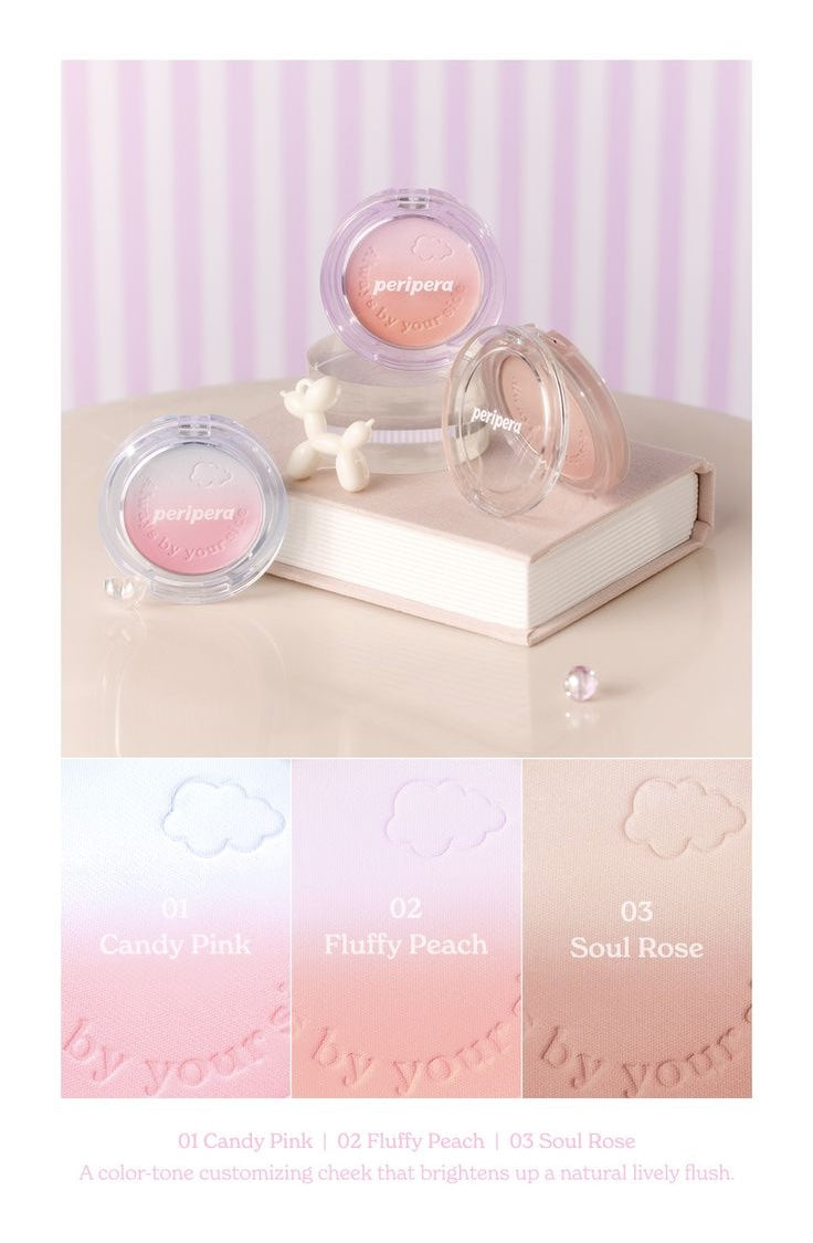 PERIPERA Pure Blushed Custom Cheek Night Peri Friends Edition -3 Shades (4.2g)