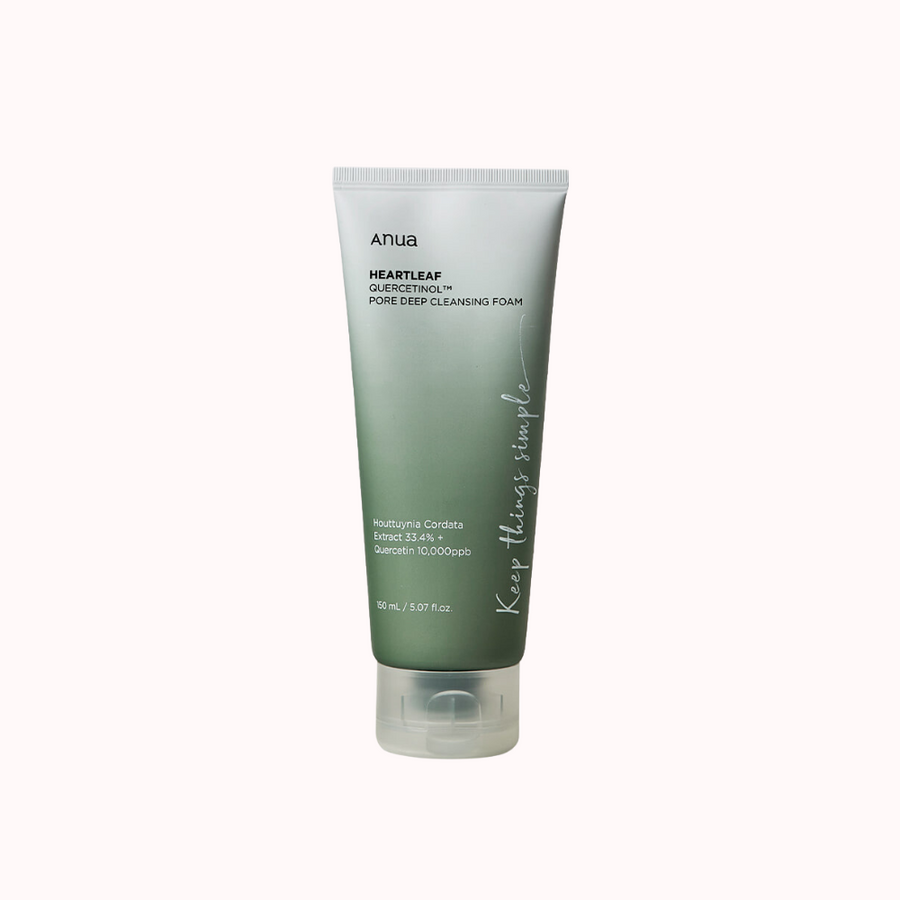 ANUA Heartleaf Quercetinol Pore Deep Cleansing Foam (150ml)