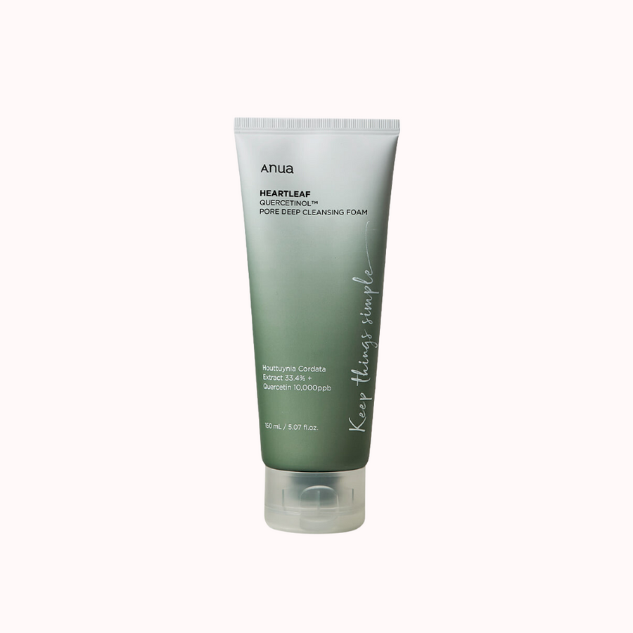 ANUA Heartleaf Quercetinol Pore Deep Cleansing Foam (150ml) - CHERIPAI