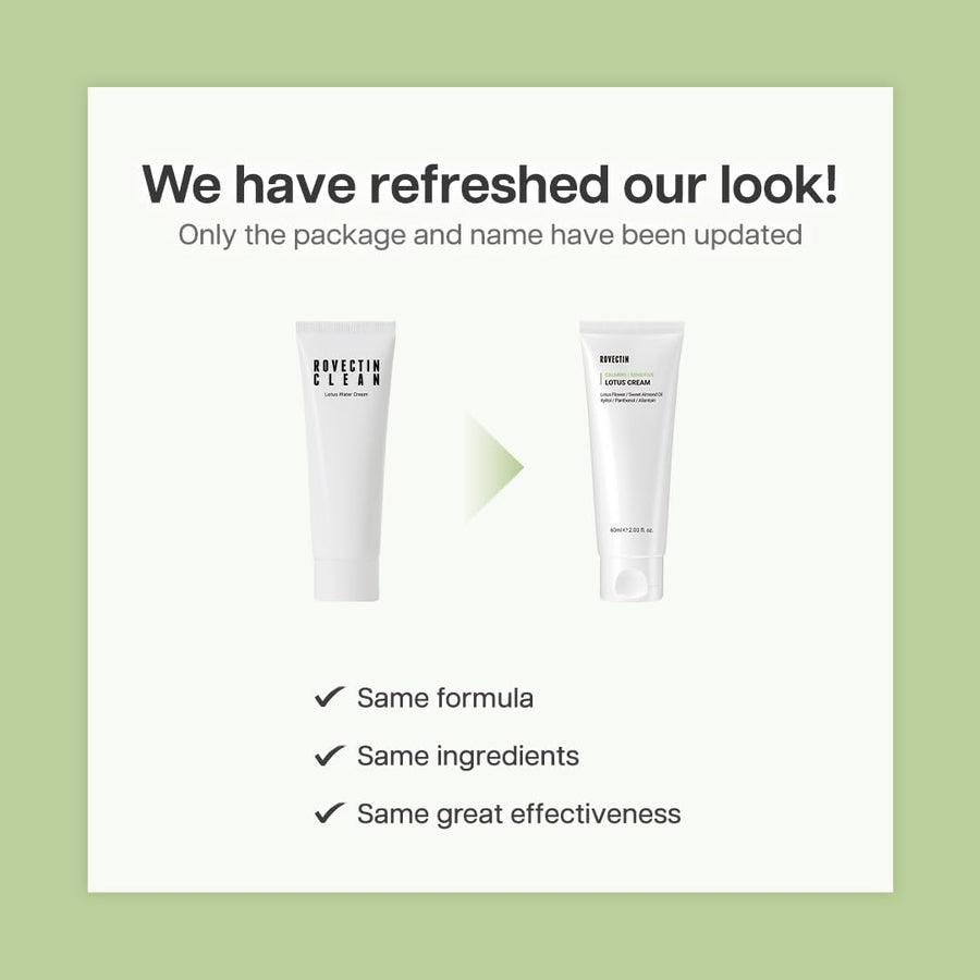 ROVECTIN Calming Lotus Cream (60ml)