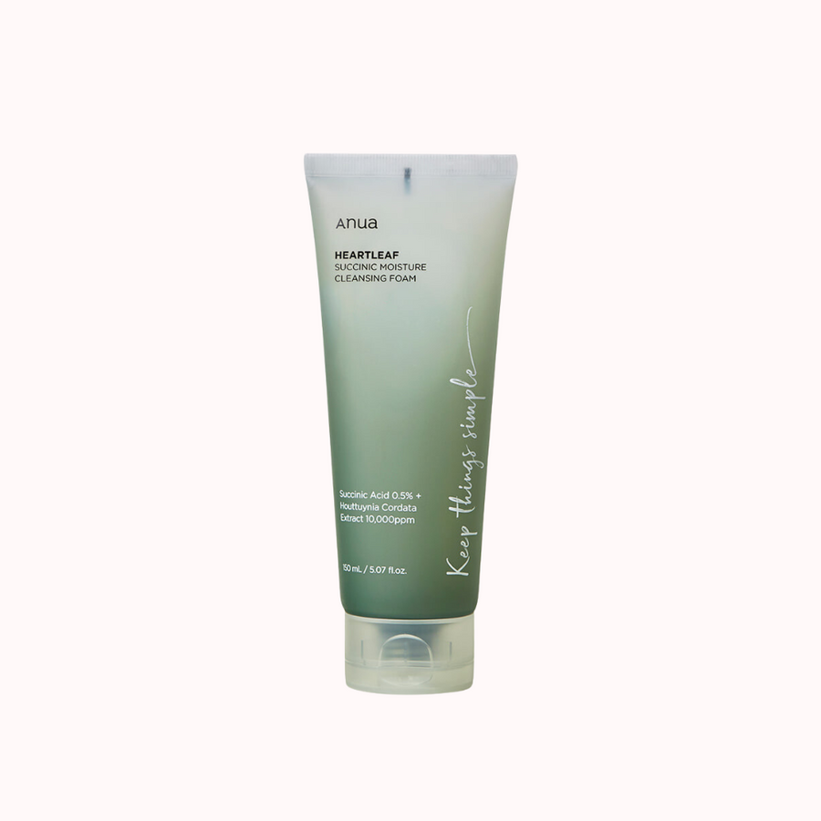 ANUA Heartleaf Succinic Moisture Cleansing Foam (150ml)