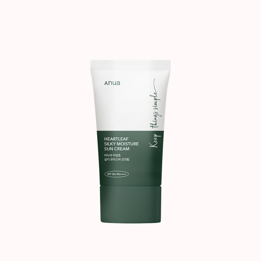 ANUA Heartleaf Silky Moisture Sun Cream SPF 50+ PA++++ (50ml)