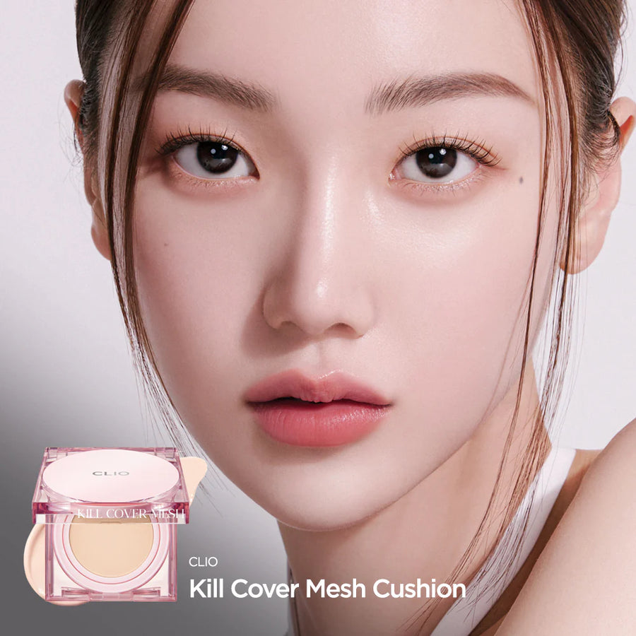 CLIO Kill Cover Mesh Glow Cushion Set (+ Refill) - 3 Shades - CHERIPAI