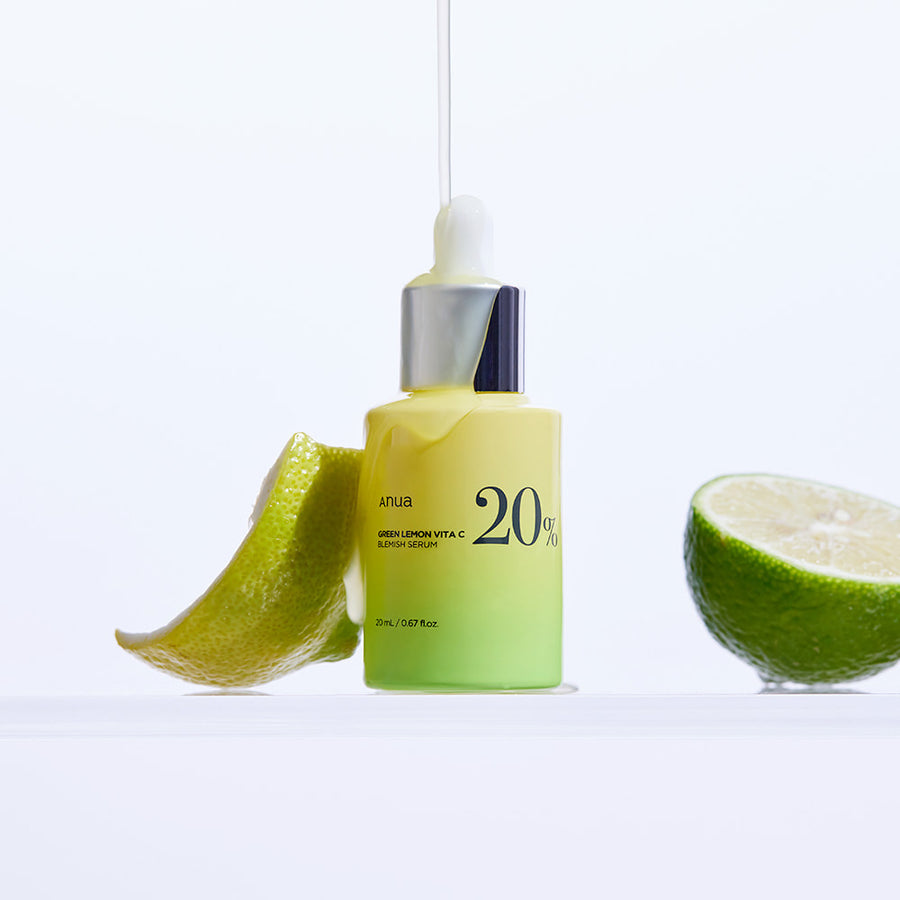 ANUA Green Lemon Vita C 20% Blemish Serum (20ml) - CHERIPAI