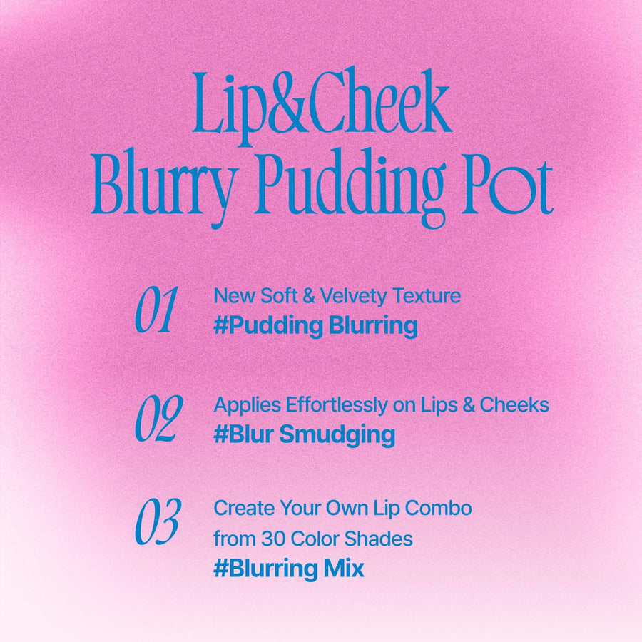 FWEE Lip & Cheek Blurry Pudding Pot (5g)