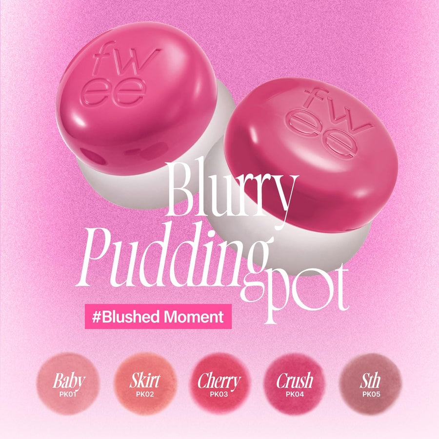 FWEE Lip & Cheek Blurry Pudding Pot (5g)