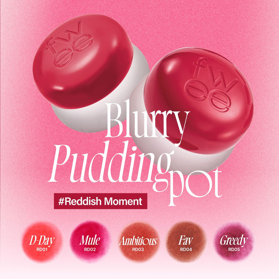 FWEE Lip & Cheek Blurry Pudding Pot (5g)