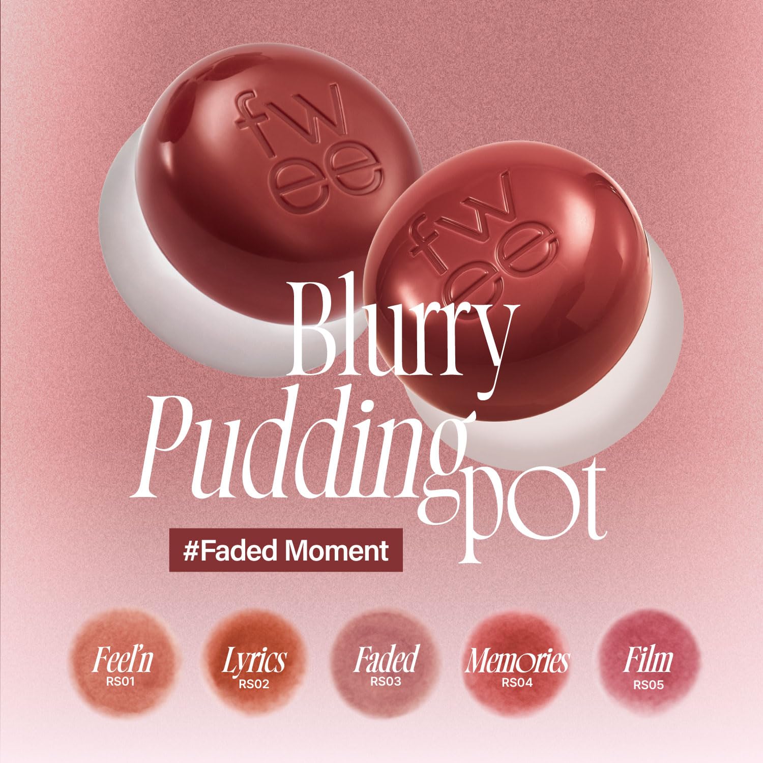 Pudding Lip FWEE Lip & Cheek Blurry Pudding Pot (5g)