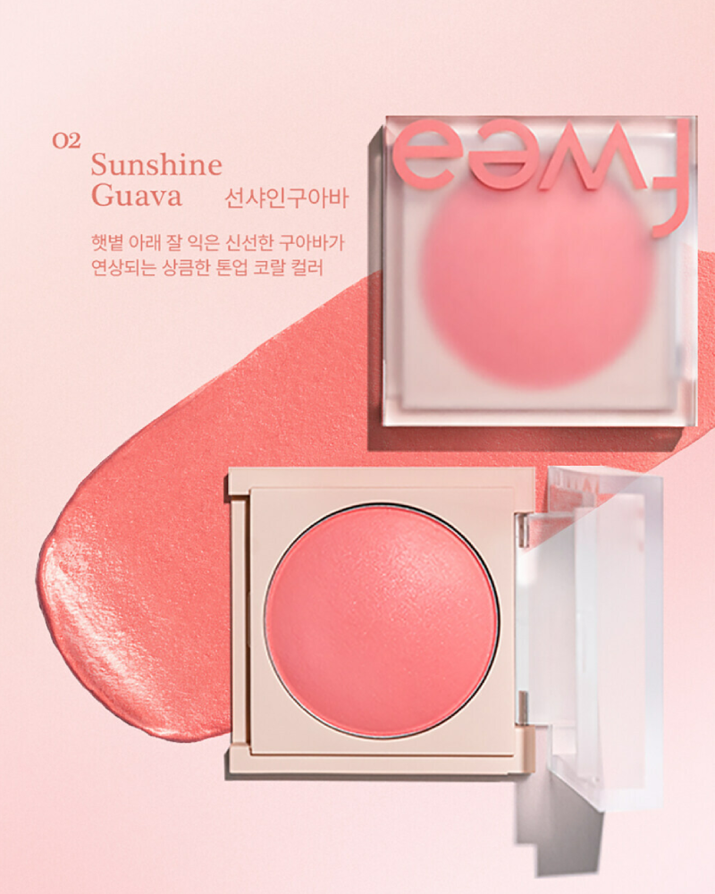 FWEE Blusher Mellow - 8 Shades (60g) - CHERIPAI