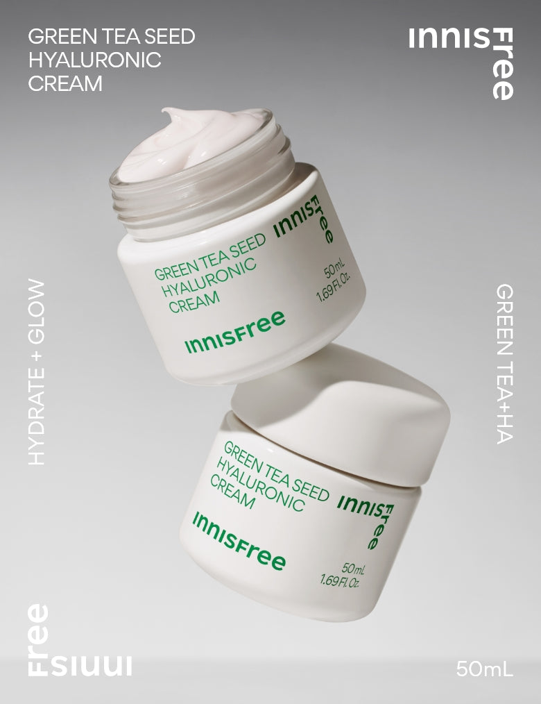 INNISFREE Green Tea Seed Hyaluronic Cream (50ml) - CHERIPAI