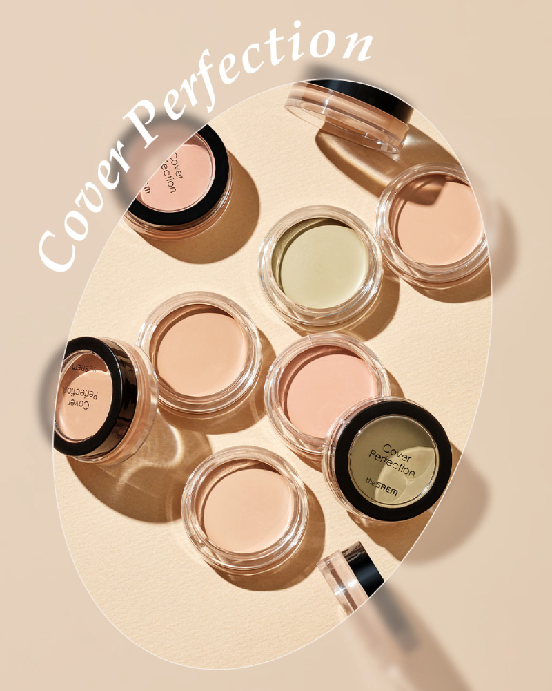 THE SAEM Cover Perfection Pot Concealer 3 Shades (4g)