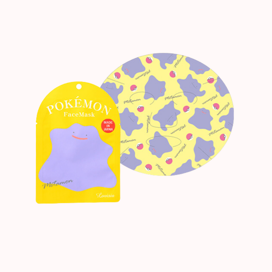 LOVISIA X POKEMON Face Mask Ditto - CHERIPAI