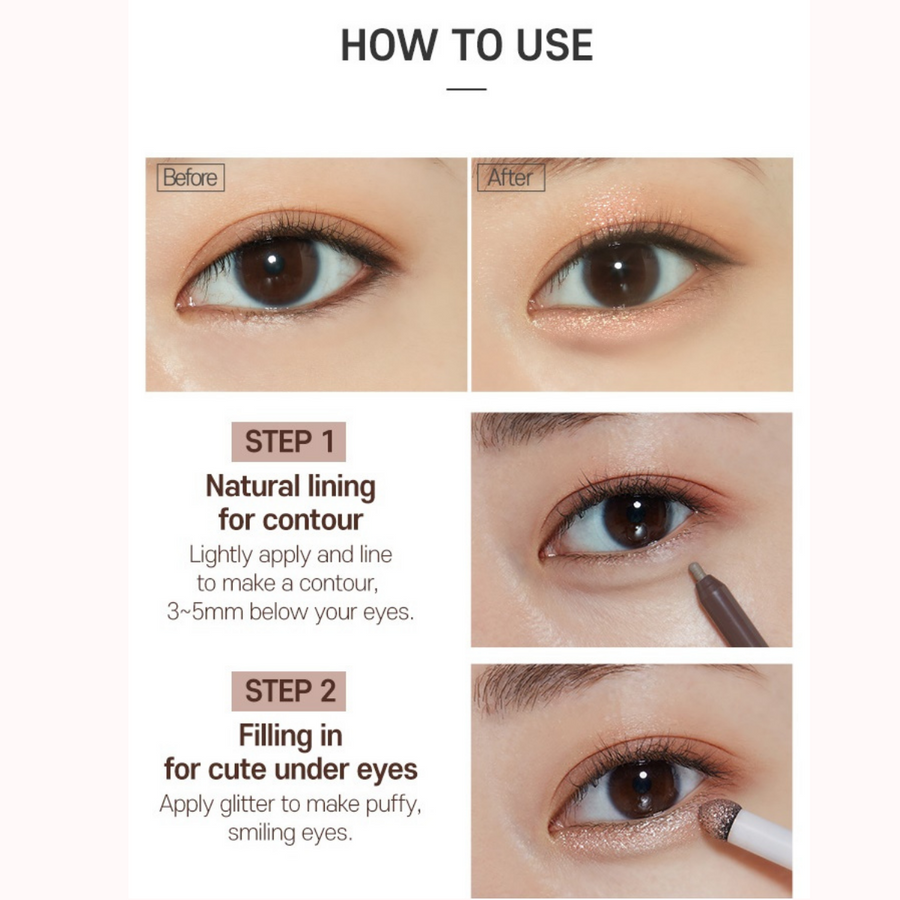 ETUDE Cute Eyes Maker (3 Types) - CHERIPAI