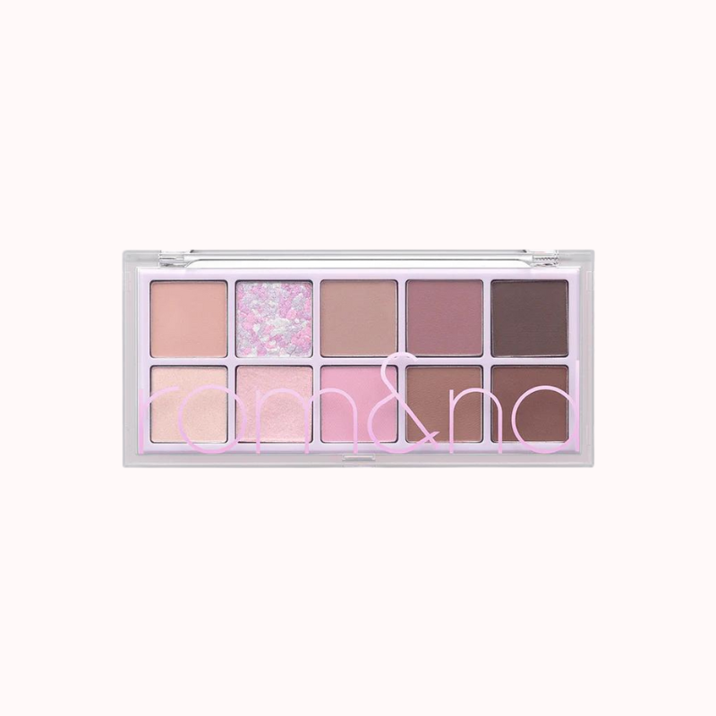 ROMAND Better Than Palette Dual Brush Set - 09 Dreamy Lilac Garden - CHERIPAI