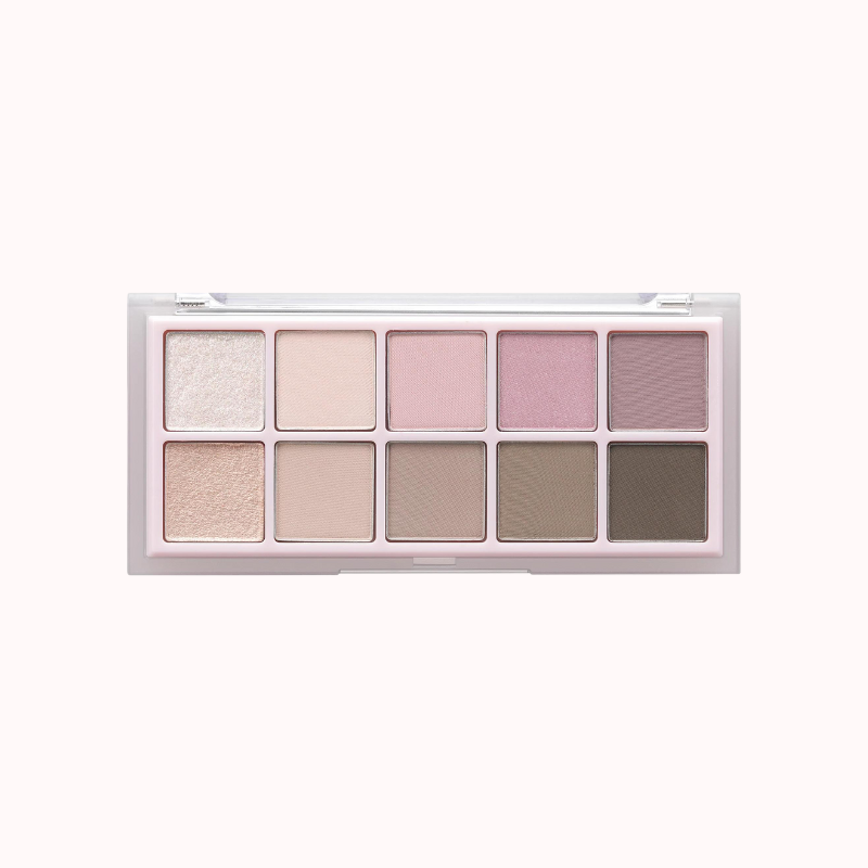 ROMAND Better Than Palette Dual Brush Set - 06 Peony Nude Garden - CHERIPAI