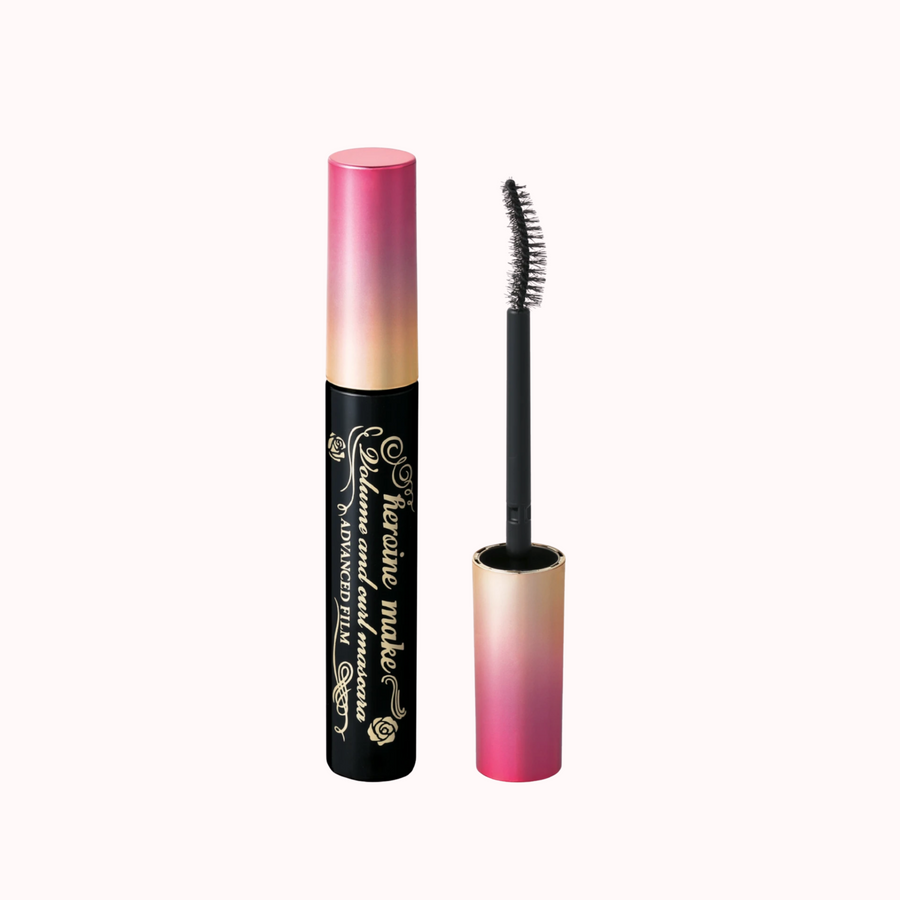 KISSME HEROINE MAKE Volume and Curl Advanced Film Mascara - Black - CHERIPAI