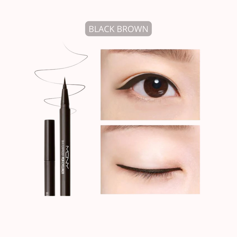 MACQUEEN Waterproof Eyeliner Pen (3 Types) - CHERIPAI