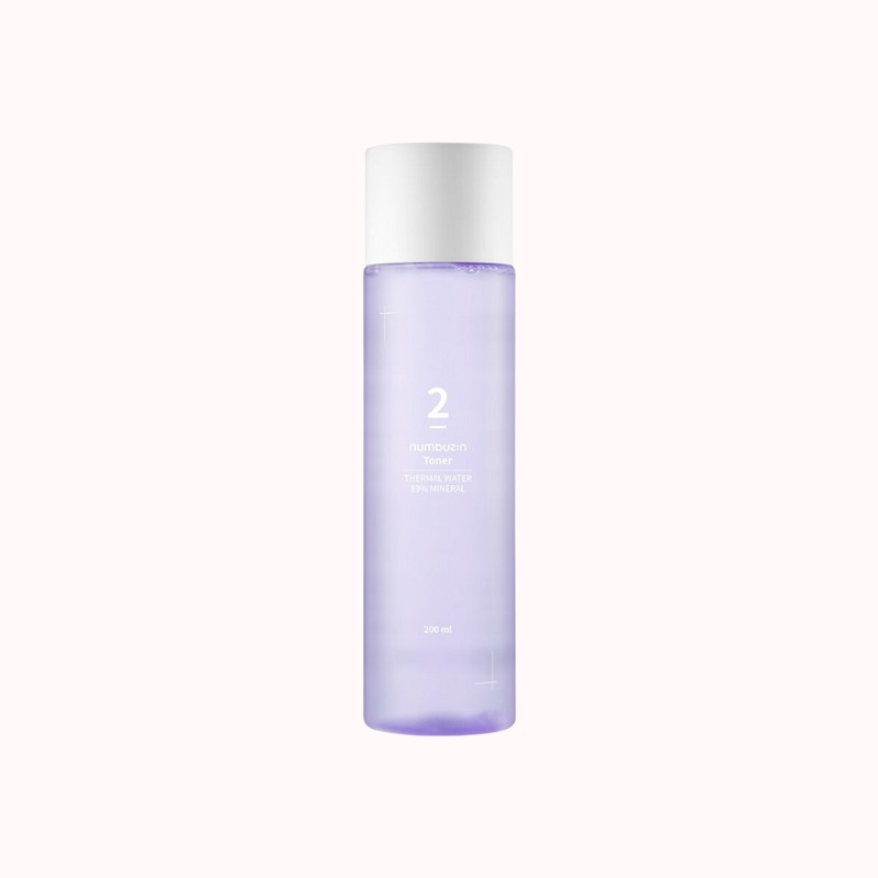 NUMBUZIN No.2 Thermal Water 89% Mineral Toner (200ml) - CHERIPAI