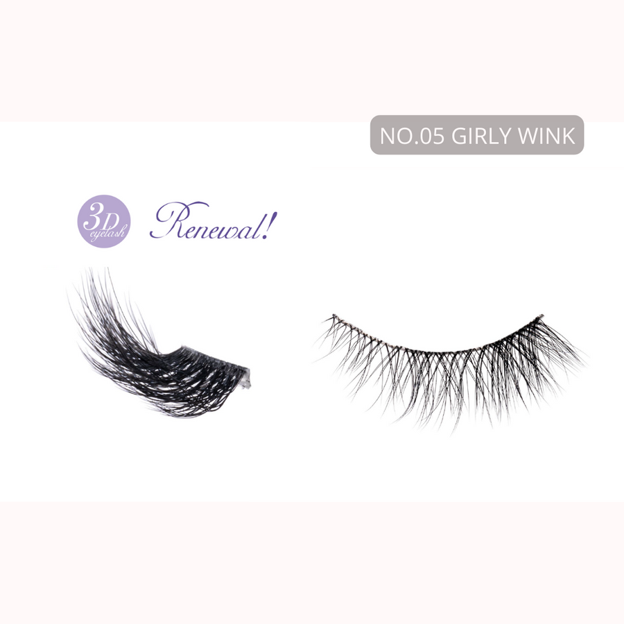 MICHE BLOOMIN' No.05 Girly Wink Eyelashes (4 Pairs) - CHERIPAI