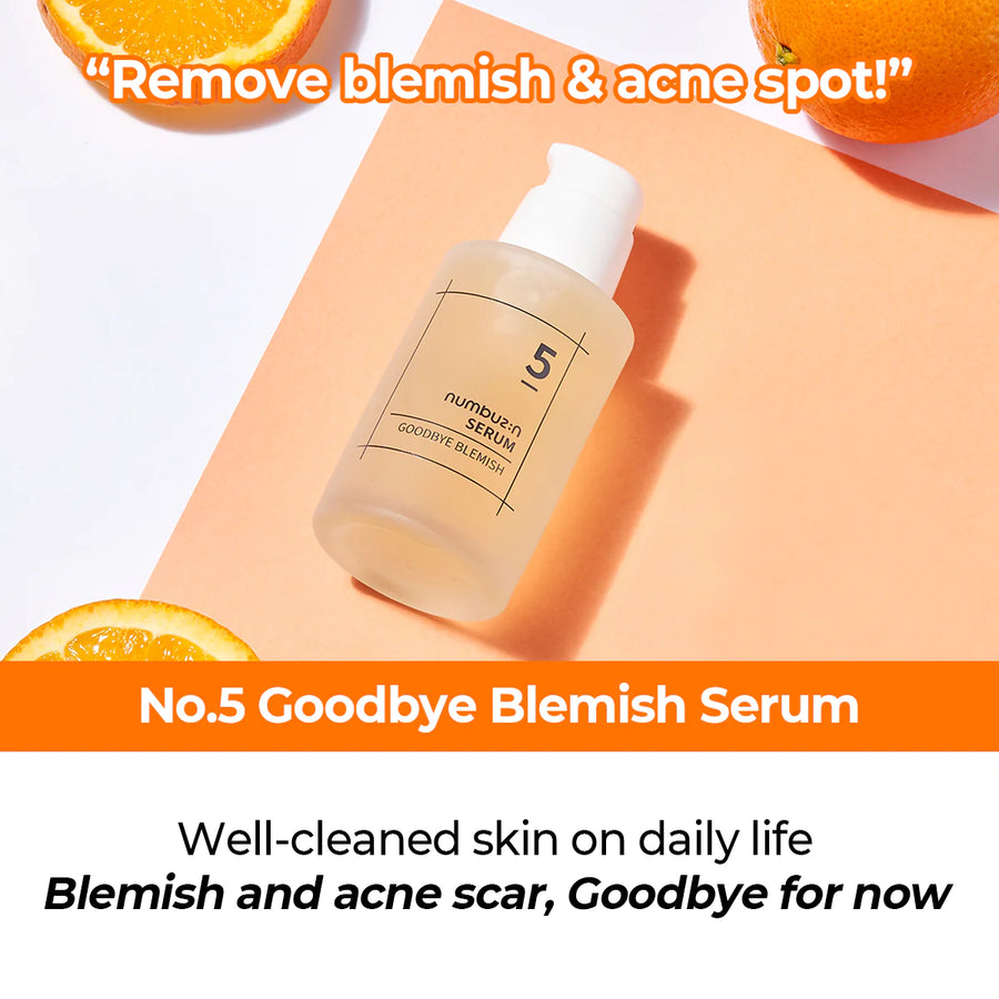 NUMBUZIN No. 5 Goodbye Blemish Serum (50ml) - CHERIPAI