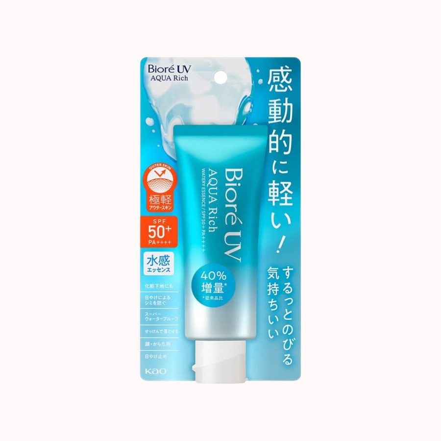 KAO BIORE UV Aqua Rich Watery Essence SPF 50+ PA++++ 2023 Edition (70ml)