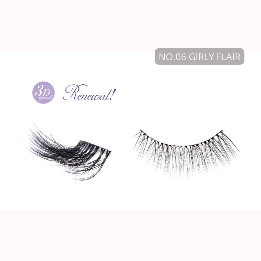 MICHE BLOOMIN' No.06 Girly Flair Eyelashes (4 Pairs) - CHERIPAI