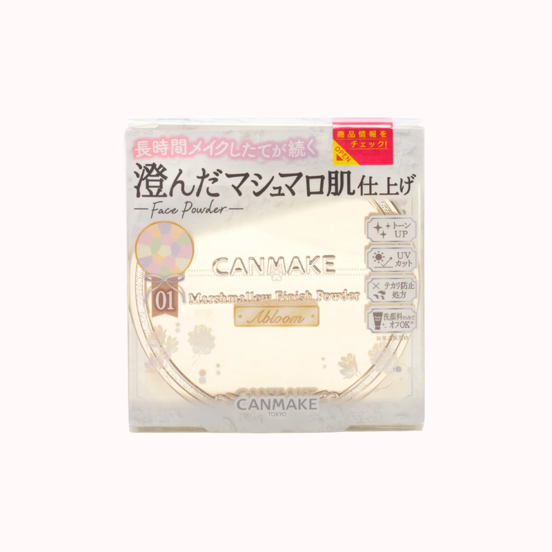 CANMAKE Marshmallow Finish Powder Abloom - 01 Dearest Bouquet (5g) - CHERIPAI