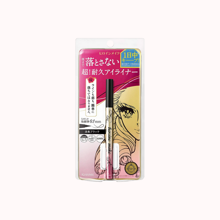 KISS ME HEROINE MAKE Prime Liquid Eyeliner - Black (0.4ml) - CHERIPAI