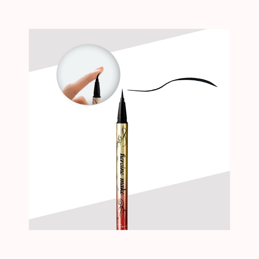 KISS ME HEROINE MAKE Prime Liquid Eyeliner - Black (0.4ml) - CHERIPAI