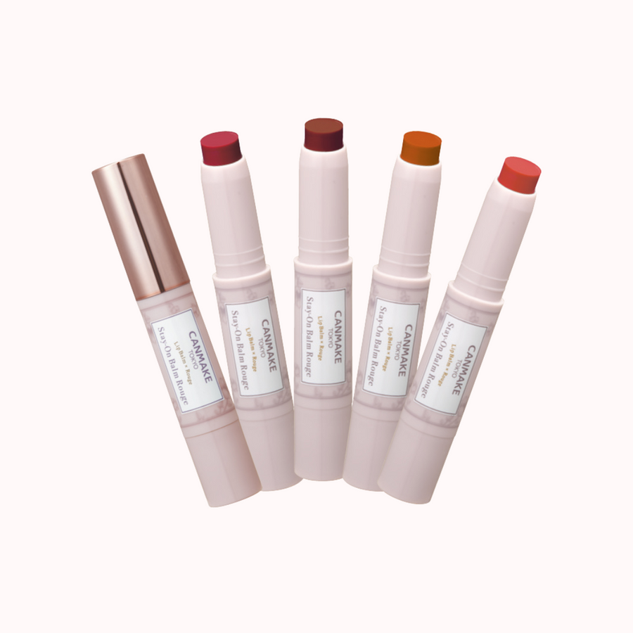 CANMAKE Stay-On Balm Rouge (5 Shades) - CHERIPAI